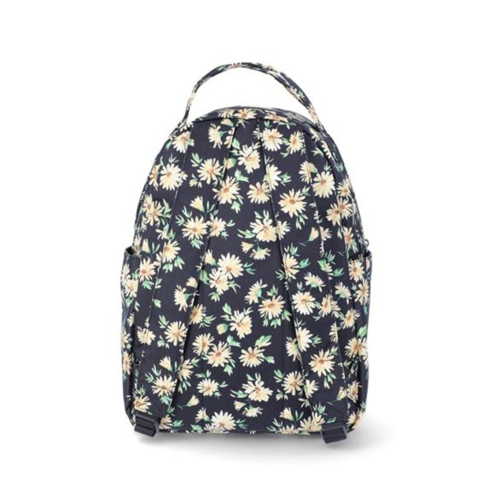 Dome Backpack, Black Daisy, Women's Vaction Work Travel Bag - Picture 2 of 5
